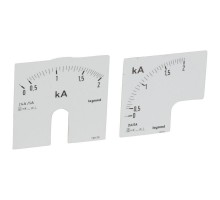 Шкала к амперметру 0-2000А Leg 014625