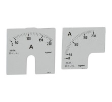 Шкала к амперметру 0-200А Leg 014615