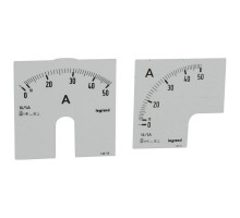 Шкала к амперметру 0-50А Leg 014610