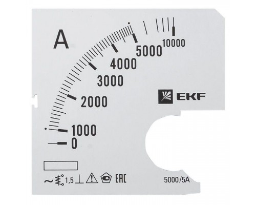 Шкала сменная для A721 5000/5А-1.5 PROxima EKF s-a721-5000
