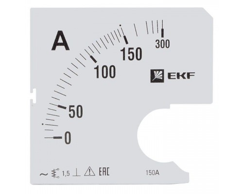 Шкала сменная для A961 150/5А-1.5 PROxima EKF s-a961-150