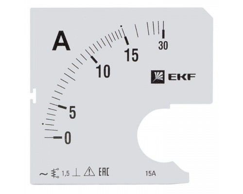 Шкала сменная для A961 15/5А-1.5 PROxima EKF s-a961-15