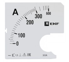 Шкала сменная для A961 300/5А-1.5 PROxima EKF s-a961-300