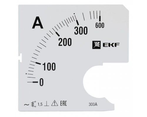 Шкала сменная для A961 300/5А-1.5 PROxima EKF s-a961-300