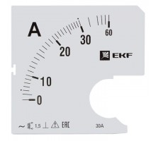Шкала сменная для A961 30/5А-1.5 PROxima EKF s-a961-30