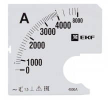Шкала сменная для A961 4000/5А-1.5 PROxima EKF s-a961-4000