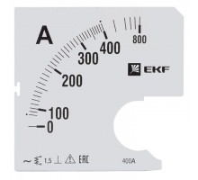 Шкала сменная для A961 400/5А-1.5 PROxima EKF s-a961-400