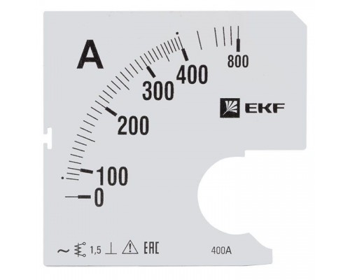 Шкала сменная для A961 400/5А-1.5 PROxima EKF s-a961-400