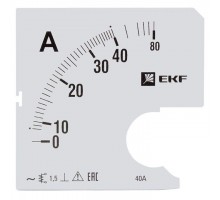 Шкала сменная для A961 40/5А-1.5 PROxima EKF s-a961-40