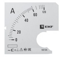 Шкала сменная для A961 60/5А-1.5 PROxima EKF s-a961-60