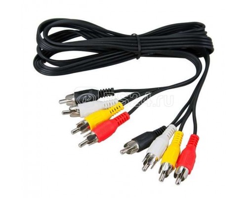 Шнур 4х4 RCA (м) REXANT 17-0301
