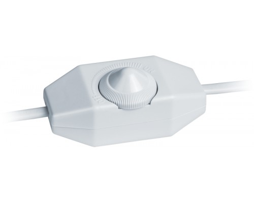 Шнур 61 602 NPS-FS02-170-2х0.5-WH 1.7м с диммир. выкл. бел. Navigator 61602