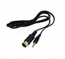 Шнур DIN 5PIN Plug - 3.5мм Stereo Plug 1.5М (GOLD) Rexant 17-2502