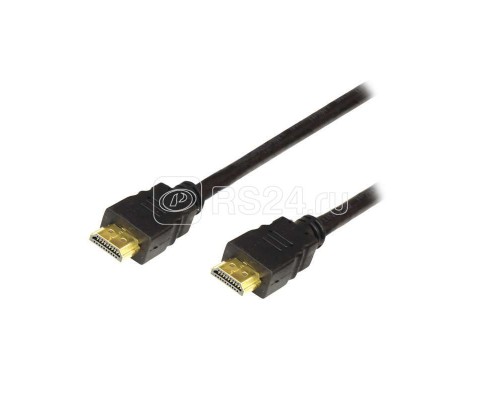 Шнур HDMI-HDMI gold 1м с фильтрами (PE bag) PROCONNECT 17-6202-6