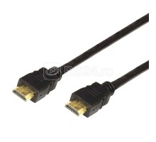 Шнур HDMI - HDMI gold 2м с фильтрами Rexant 17-6204