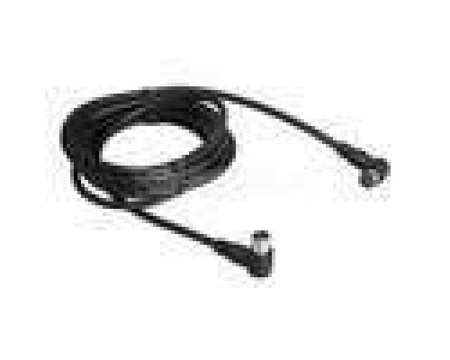 Шнур TV PLUG - TV JACK 1.5М угловой черн. Rexant 18-0012