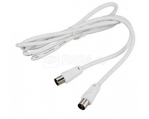 Шнур TV Plug-TV Plug 1.5м бел. REXANT 18-0102
