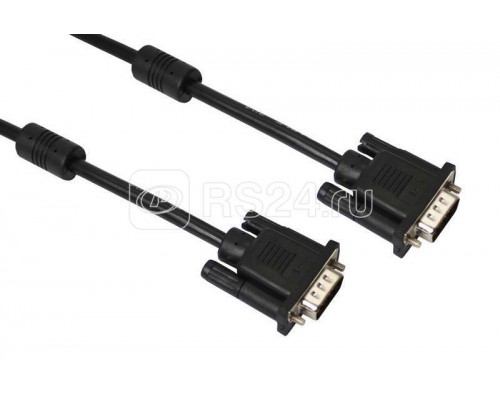 Шнур VGA Plug - VGA Plug 1.8м с ферритами PROCONNECT 17-5503-6