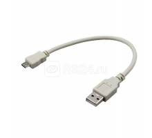 Шнур micro USB (male) - USB-A (male) 0.2M Rexant 18-1162