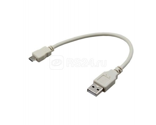 Шнур micro USB (male) - USB-A (male) 0.2M Rexant 18-1162
