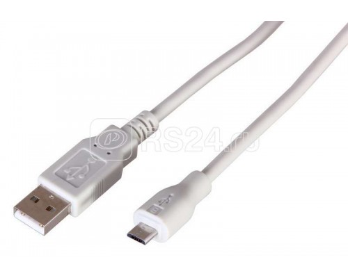 Шнур micro USB (male) - USB-A (male) 1.8м Rexant 18-1164