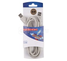 Шнур штекер USB-А - штекер USB-A 1.8м блист. Rexant 06-3152