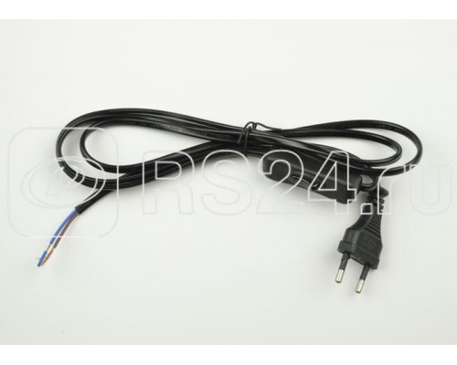 Шнур сетевой UCX-C11/02A-170 BLACK с вилкой и выкл. 2А 500Вт 1.7м черн. Uniel UL-00004432
