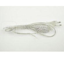 Шнур сетевой UCX-C11/02A-170 CLEAR с вилкой и выкл. 2А 500Вт 1.7м прозр. Uniel UL-00004433