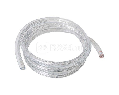 Шнур светодиодный Дюралайт фиксинг круглый 13мм 24LED/м 2.4Вт/метр 220В IP54 тепл. бел. Эконом (уп.100м) NEON-NIGHT 121-126-4