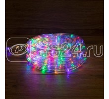 Шнур светодиодный Дюралайт фиксинг круглый 24LED/м мультиколор (RYGB) (уп.14м) Neon-Night 121-329-14
