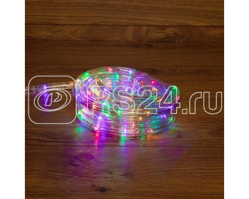 Шнур светодиодный Дюралайт фиксинг круглый 24LED/м мультиколор (RYGB) (уп.6м) Neon-Night 121-329-06