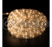 Шнур светодиодный Дюралайт фиксинг круглый 24LED/м тепл. бел. (уп.14м) Neon-Night 121-326-14