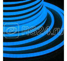 Шнур светодиодный гибкий неон LED NEON FLEX 12х26мм 80LED/м 4Вт/м 220В IP54 син. (уп.50м) NEON-NIGHT 131-013