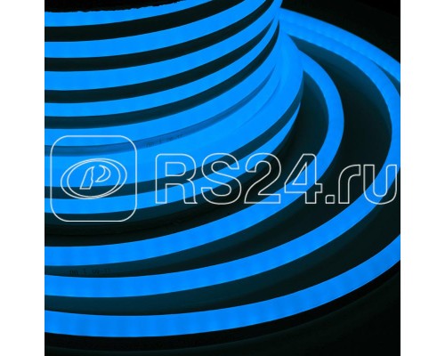 Шнур светодиодный гибкий неон LED NEON FLEX 12х26мм 80LED/м 4Вт/м 220В IP54 син. (уп.50м) NEON-NIGHT 131-013