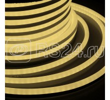 Шнур светодиодный гибкий неон LED NEON FLEX 12х26мм 80LED/м 4Вт/м 220В IP65 тепл. бел. (уп.50м) NEON-NIGHT 131-016