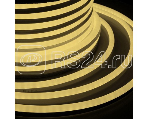 Шнур светодиодный гибкий неон LED NEON FLEX 12х26мм 80LED/м 4Вт/м 220В IP65 тепл. бел. (уп.50м) NEON-NIGHT 131-016