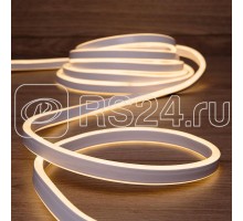 Шнур светодиодный гибкий неон LED SMD 8х16мм 120LED/м двустор. тепл. бел. 5м Neon-Night 131-006