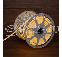 Шнур светодиодный гибкий неон LED SMD 8х16мм 120LED/м двустор. тепл. бел. (уп.100м) Neon-Night 131-096