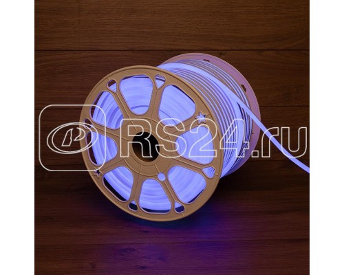 Шнур светодиодный гибкий неон LED SMD 8х16мм 120LED/м син. (уп.100м) Neon-Night 131-043