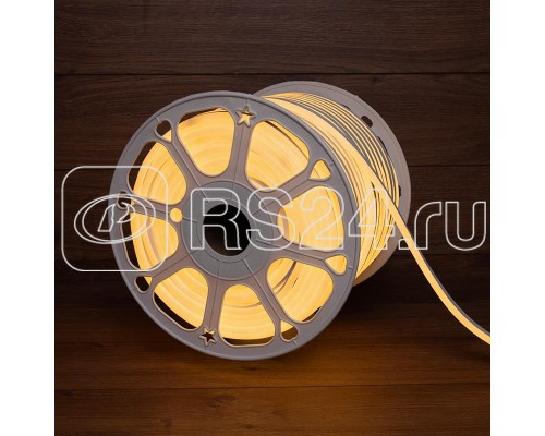 Шнур светодиодный гибкий неон LED SMD 8х16мм 120LED/м теп. бел. (уп.100м) Neon-Night 131-046