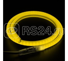 Шнур светодиодный гибкий неон LED SMD форма - D 120LED/м желт. (уп.100м) Neon-Night 131-071