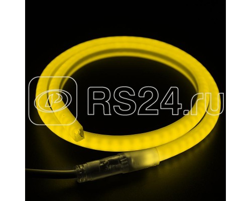 Шнур светодиодный гибкий неон LED SMD форма - D 120LED/м желт. (уп.100м) Neon-Night 131-071