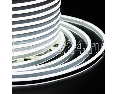 Шнур светодиодный гибкий неон LED SMD компак. 7х12мм 120 LED/м двустор. бел. (уп.100м) NEON-NIGHT 131-065