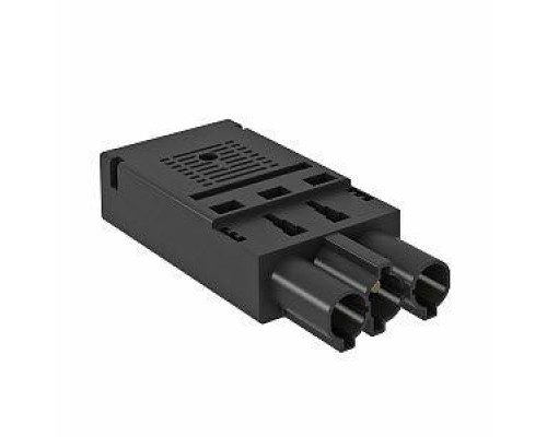 Штекер 3п Modul45connect ST-F GST18i3p SW черн. OBO 6108050