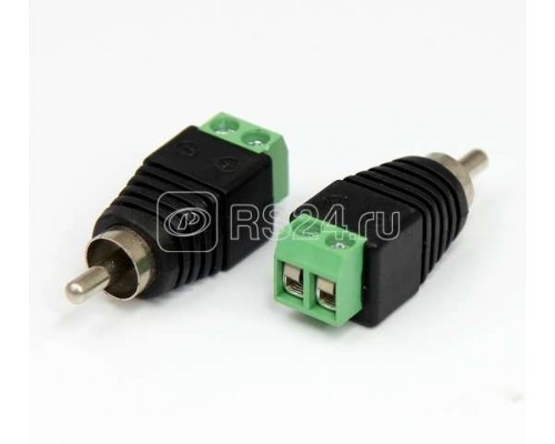 Штекер RCA с клемной колодкой (уп.50шт) Rexant 14-0413