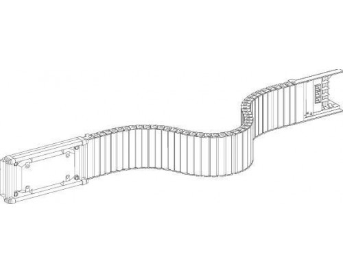 Секция гибкая 100А SchE KNA100DF410