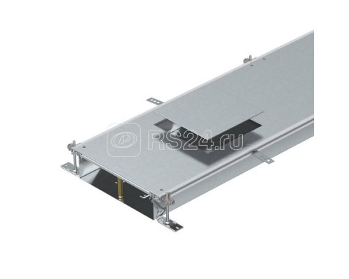 Секция кабель-канала для GES9 2400х400х100мм OKA-W40010050D9 сталь (дл.2.4м) OBO 7424740