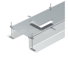 Секция кабель-канала для GES9 2400х400х240мм OKA-G40040240D9 сталь (дл.2.4м) OBO 7424220