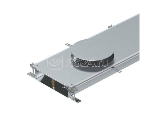 Секция кабель-канала для GESR9 2400х400х100мм OKA-W40010050DR9 сталь (дл.2.4м) OBO 7424800