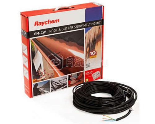 Секция нагревательная GM-2CW длиной 80м с кабелем холодного ввода 5м Raychem GM-2CW-80m